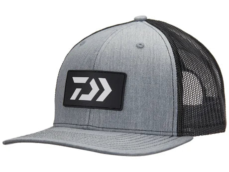 Daiwa D-Vec Trucker Cap - Grey/Black Rubber