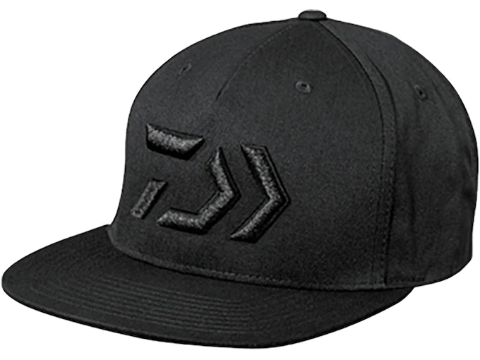 Daiwa D-Vec Trucker Cap - Black 3D Embroidered