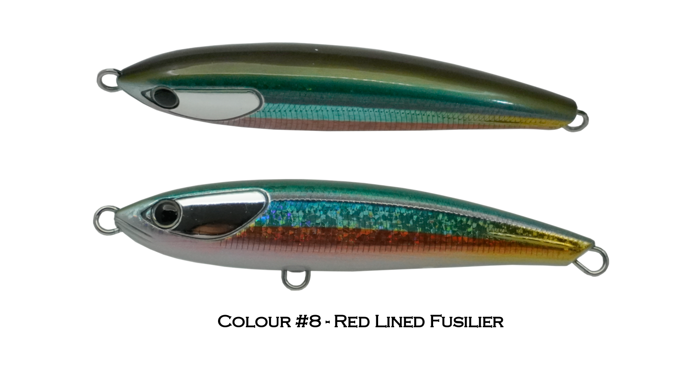 Ocean's Legacy Keeling Lure - Red Lined Fusilier 45g - Red Lined Fusilier 82g