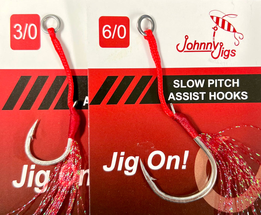 Johnny Jigs Single Assist Hooks - Each