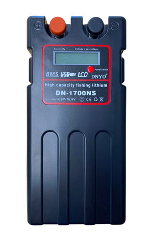Super Lithium Battery DN1700-NS  w/ shoulder case, strap, charger