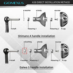 Gomexus Power Knob Spinning Reel
