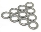10-Pack Stainless Steel Solid Rings